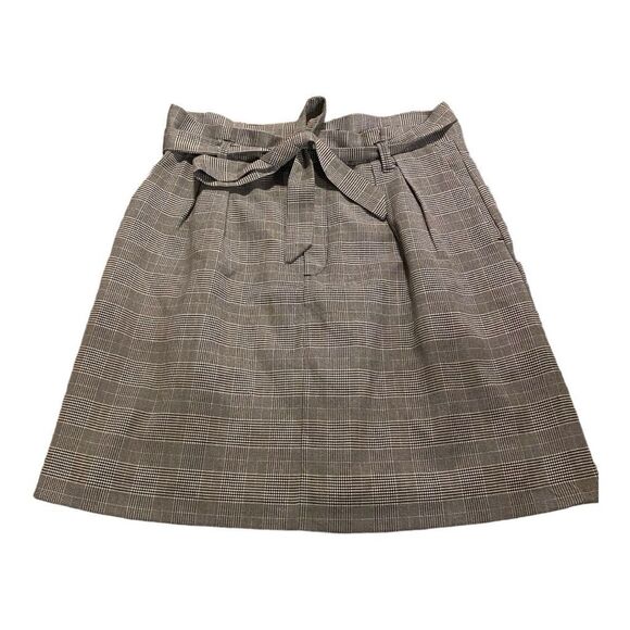 Banana Republic Dresses & Skirts - Banana Republic Black & White Plaid Skirt Size 6